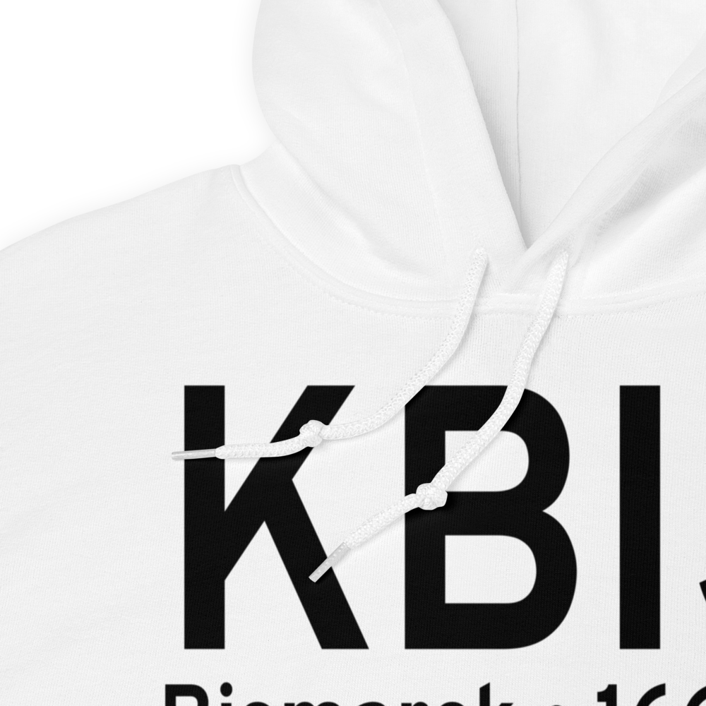 Bismarck Municipal Airport (KBIS) ICAO Hoodie Sweatshirt 