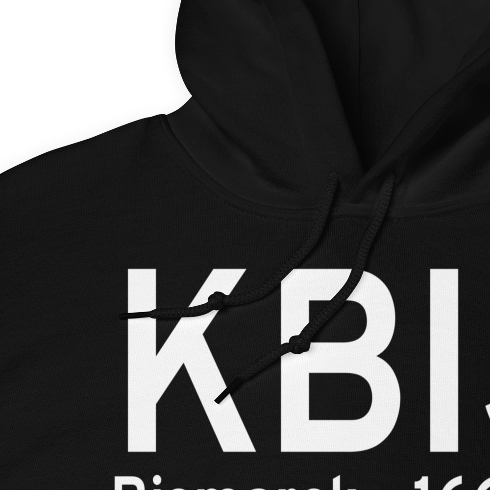 Bismarck Municipal Airport (KBIS) ICAO Hoodie Sweatshirt 