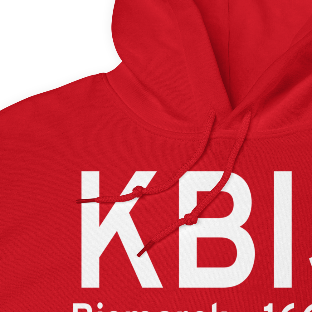 Bismarck Municipal Airport (KBIS) ICAO Hoodie Sweatshirt 