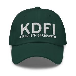 Defiance Memorial Airport (KDFI) ICAO Hat