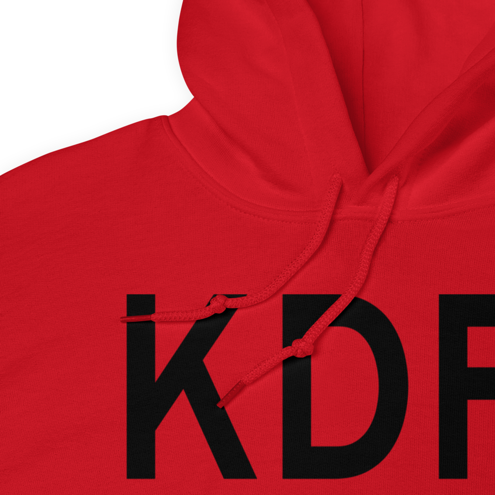 Defiance Memorial Airport (KDFI) ICAO Hoodie Sweatshirt 