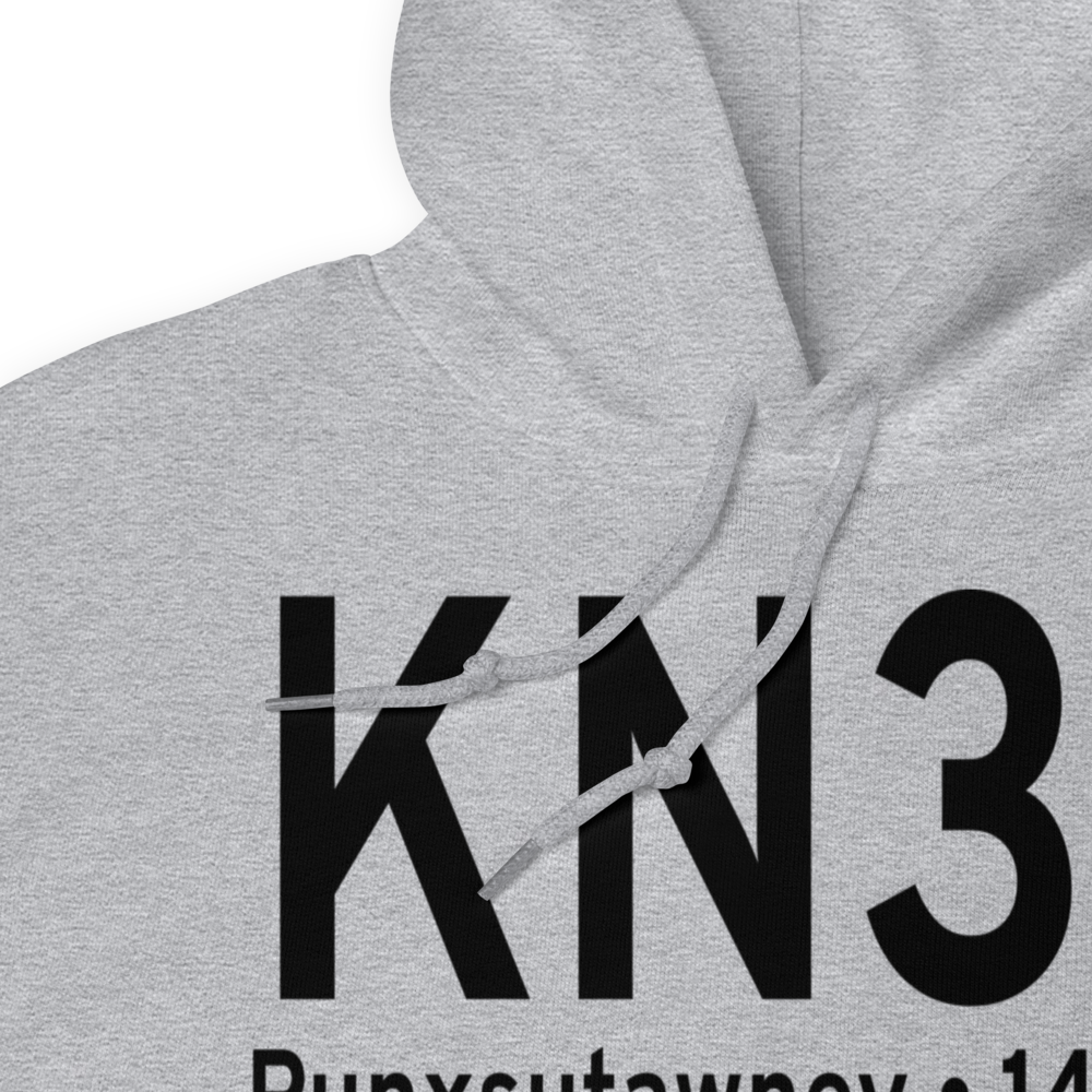 Punxsutawney Municipal Airport (KN35) ICAO Hoodie Sweatshirt 