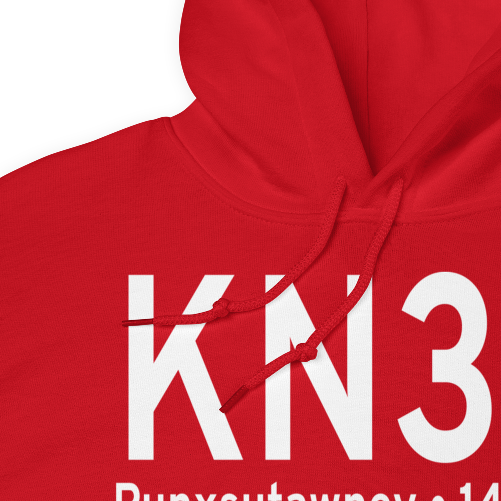 Punxsutawney Municipal Airport (KN35) ICAO Hoodie Sweatshirt 