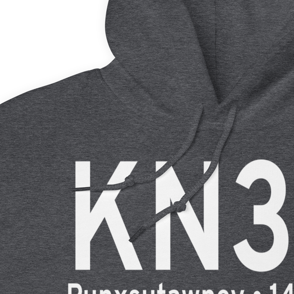 Punxsutawney Municipal Airport (KN35) ICAO Hoodie Sweatshirt 