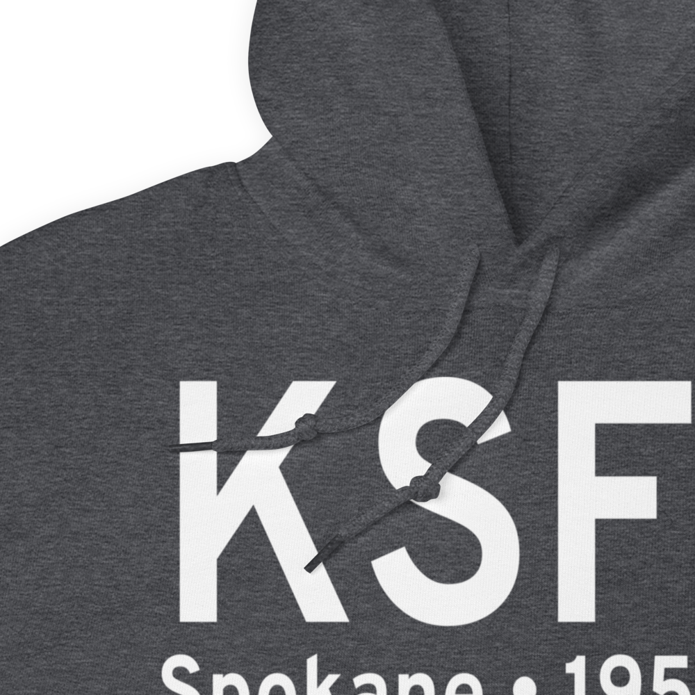 Felts Field (KSFF) ICAO Hoodie Sweatshirt 