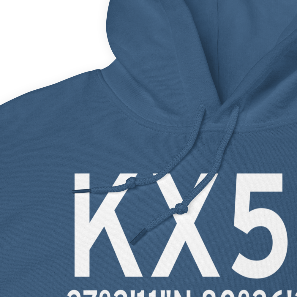 Indiantown Airport (KX58) ICAO Hoodie Sweatshirt 