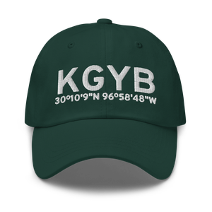 Giddings-Lee County Airport (KGYB) ICAO Hat