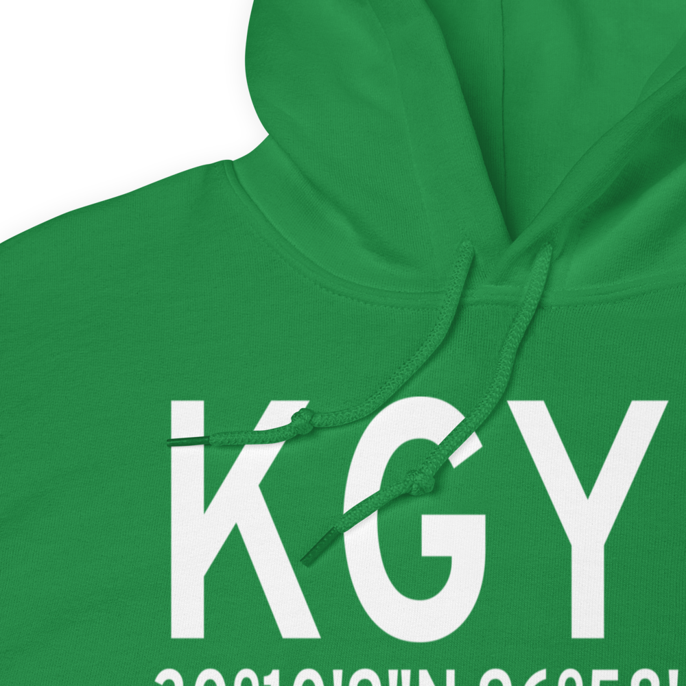 Giddings-Lee County Airport (KGYB) ICAO Hoodie Sweatshirt 