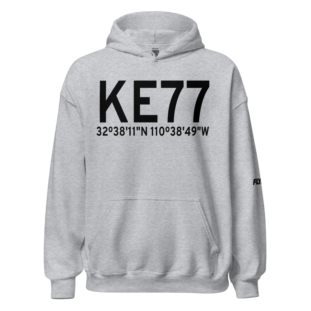 San Manuel Airport (KE77) ICAO Hoodie Sweatshirt 