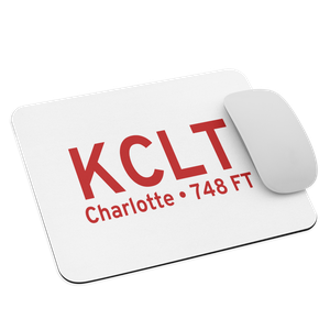 Charlotte Douglas International Airport (KCLT) ICAO  Mouse Pad