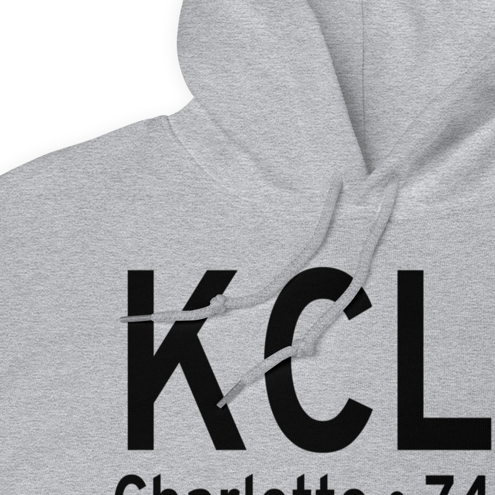 Charlotte Douglas International Airport (KCLT) ICAO Hoodie Sweatshirt 