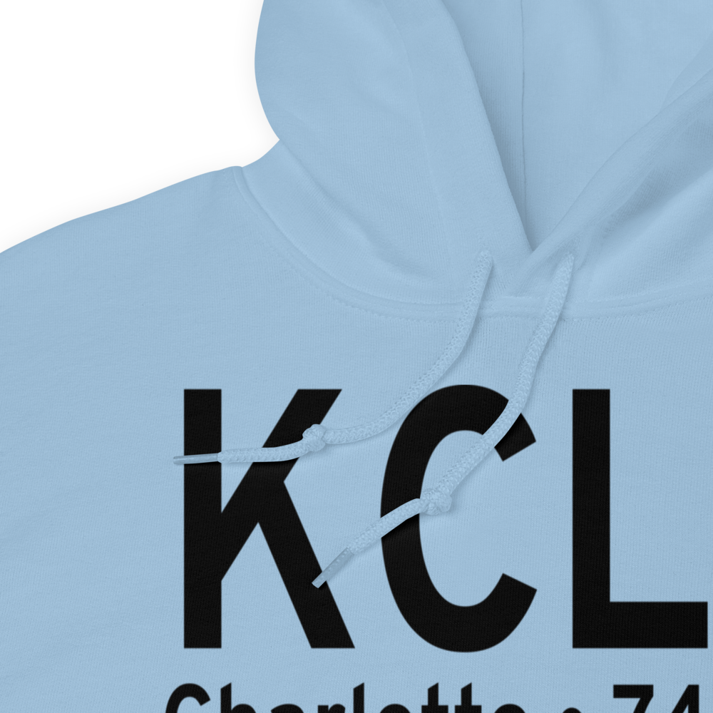 Charlotte Douglas International Airport (KCLT) ICAO Hoodie Sweatshirt 