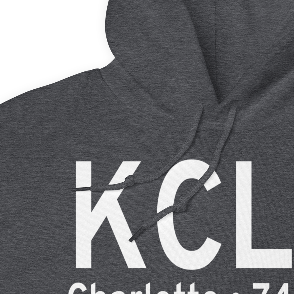 Charlotte Douglas International Airport (KCLT) ICAO Hoodie Sweatshirt 