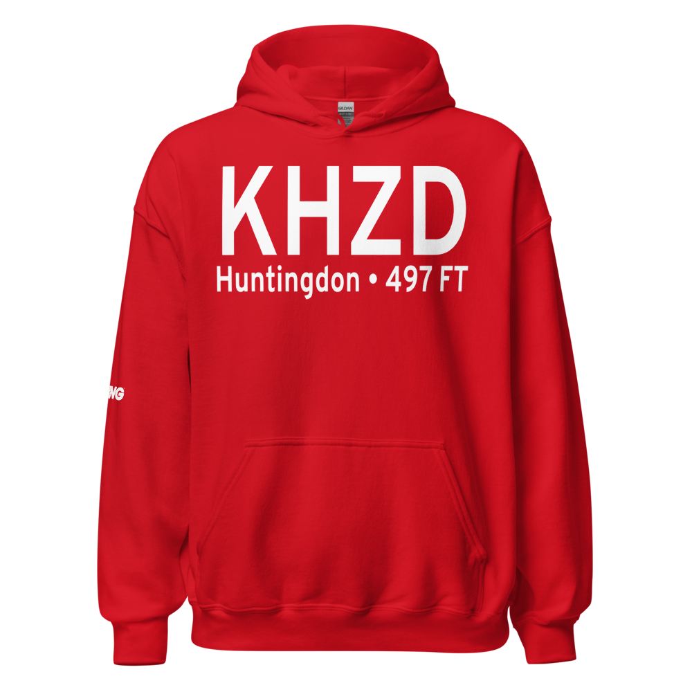 Carroll County Airport (KHZD) ICAO Hoodie Sweatshirt 