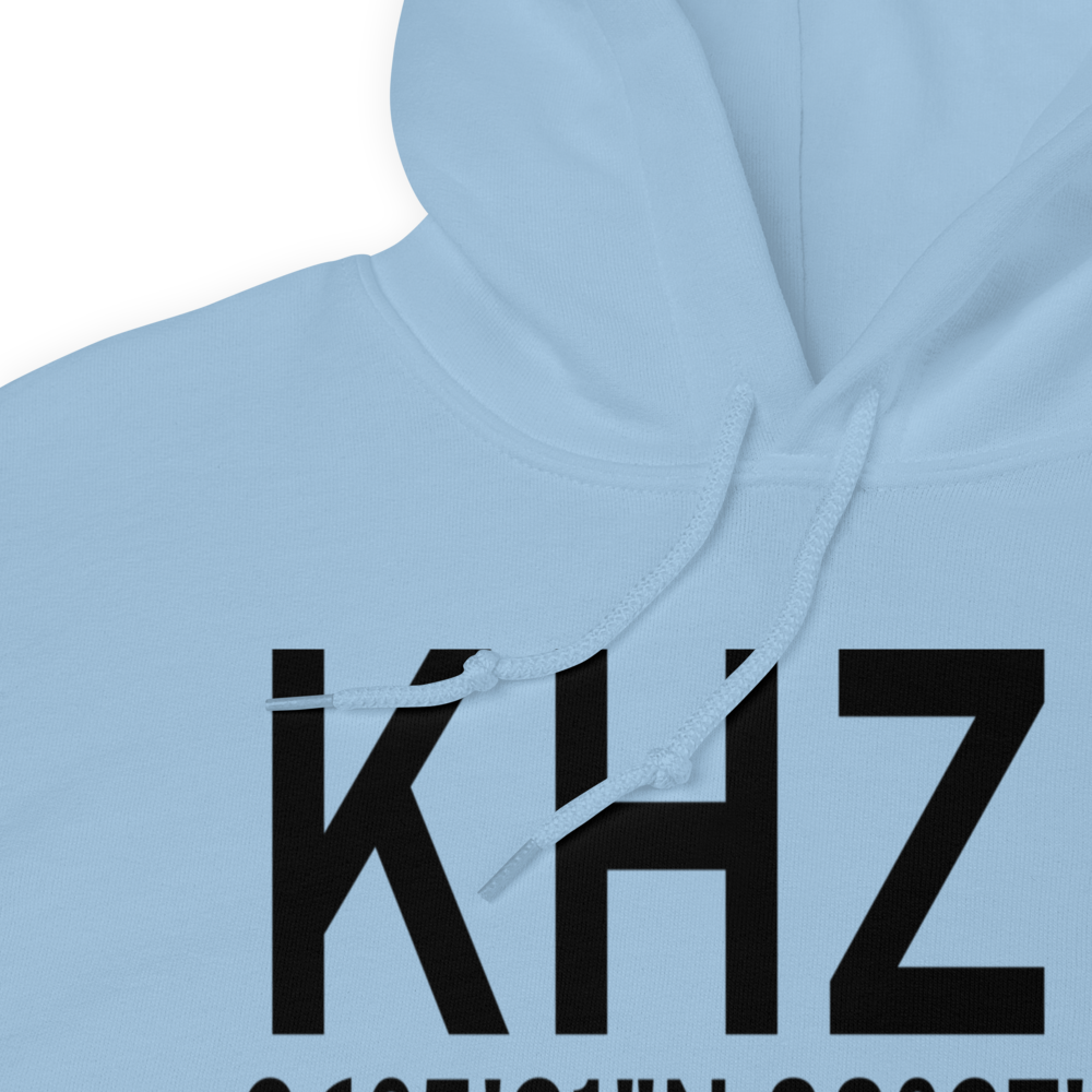 Carroll County Airport (KHZD) ICAO Hoodie Sweatshirt 