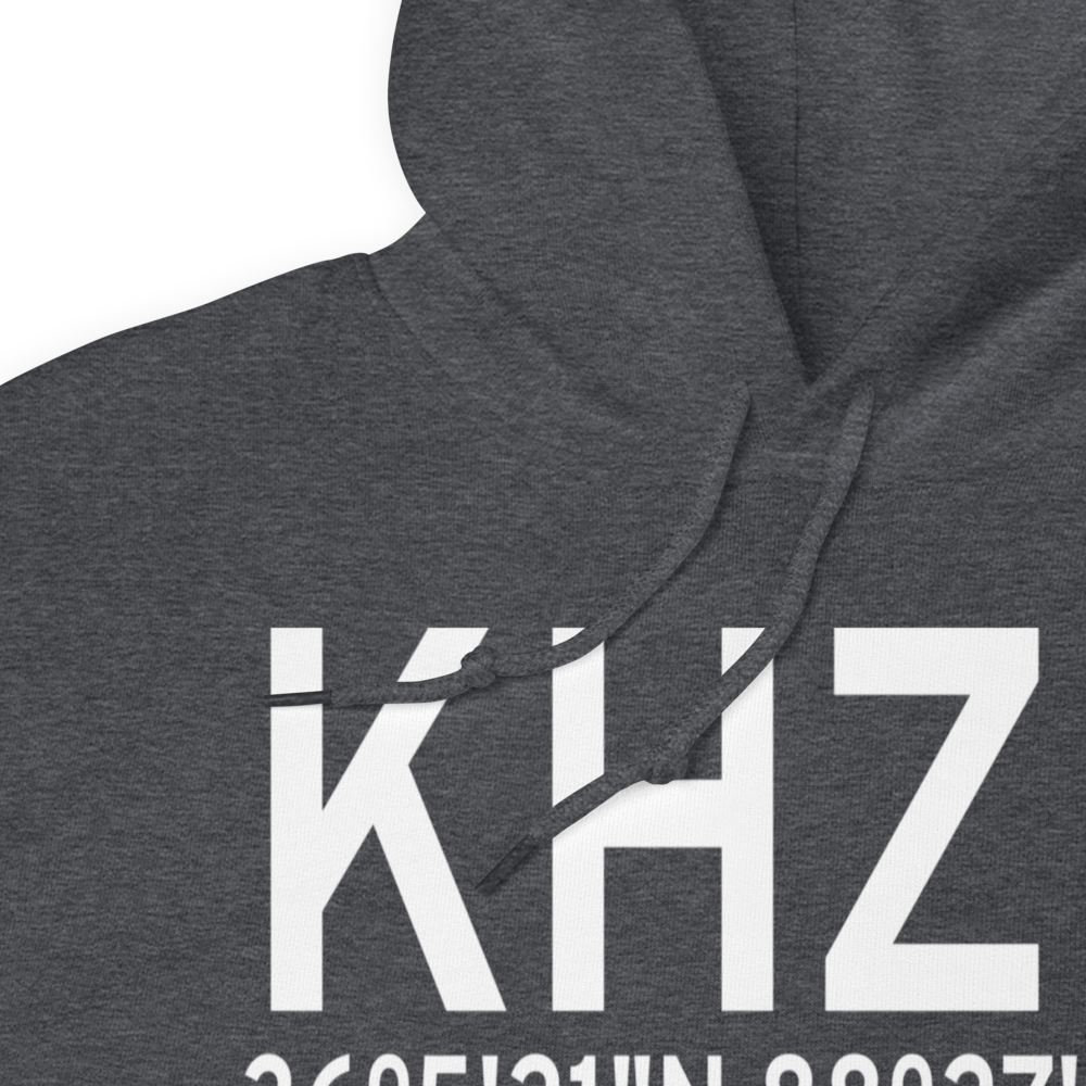 Carroll County Airport (KHZD) ICAO Hoodie Sweatshirt 