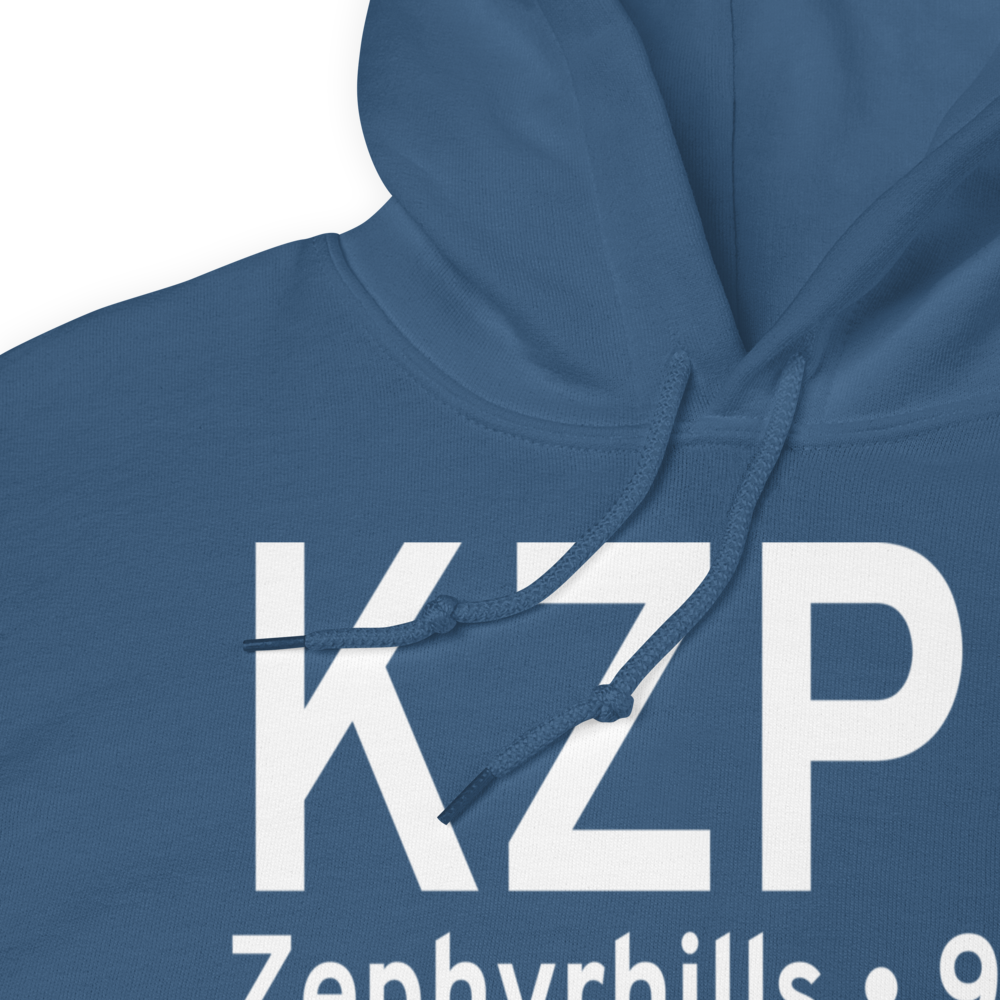 Zephyrhills Municipal Airport (KZPH) ICAO Hoodie Sweatshirt 