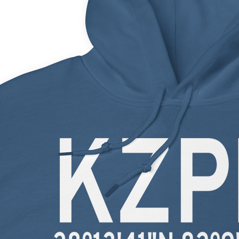 Zephyrhills Municipal Airport (KZPH) ICAO Hoodie Sweatshirt 