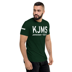 Jamestown Regional Airport (KJMS) ICAO Tri-blend T-Shirt