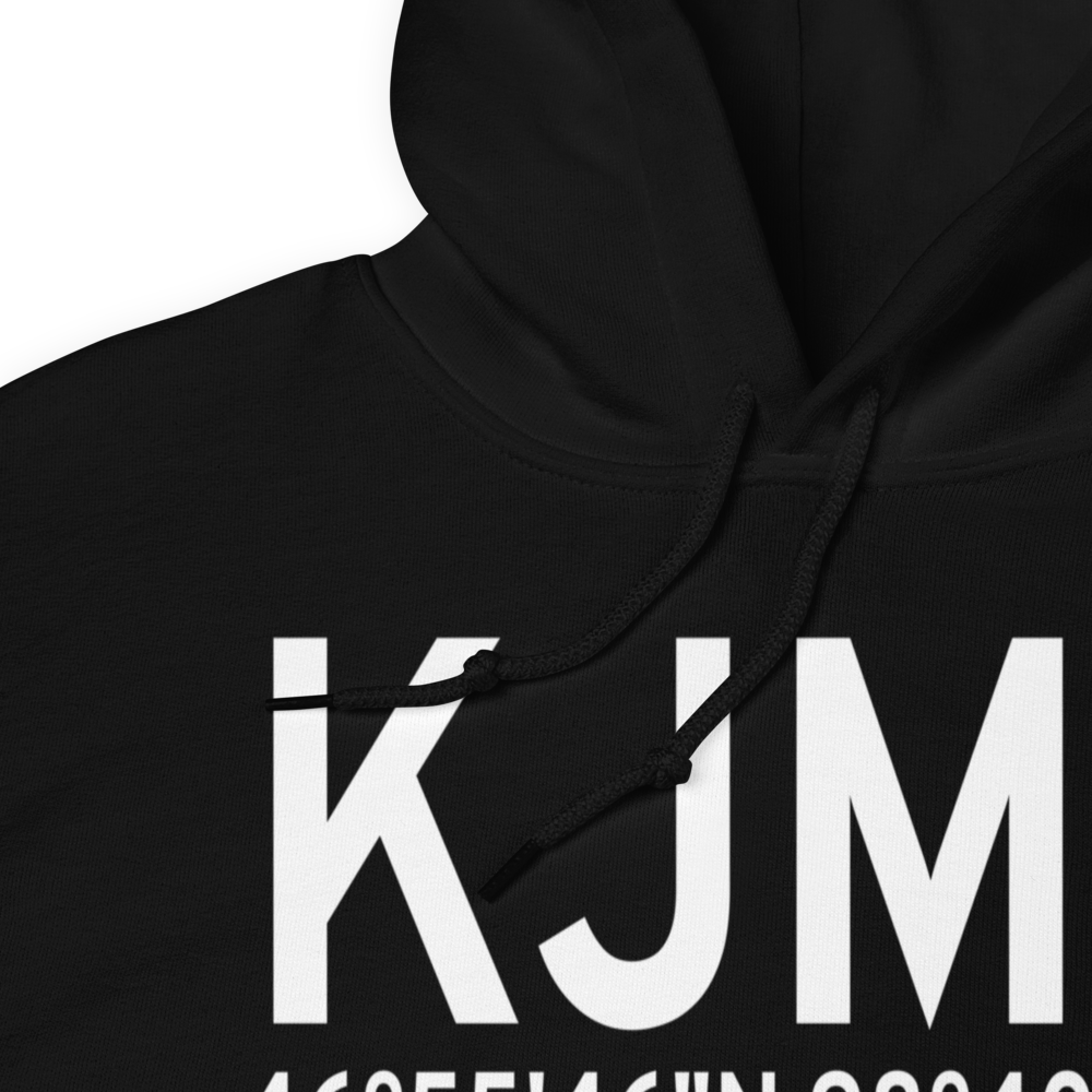 Jamestown Regional Airport (KJMS) ICAO Hoodie Sweatshirt 