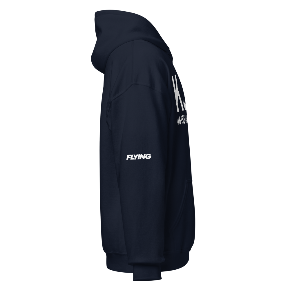 Jamestown Regional Airport (KJMS) ICAO Hoodie Sweatshirt 