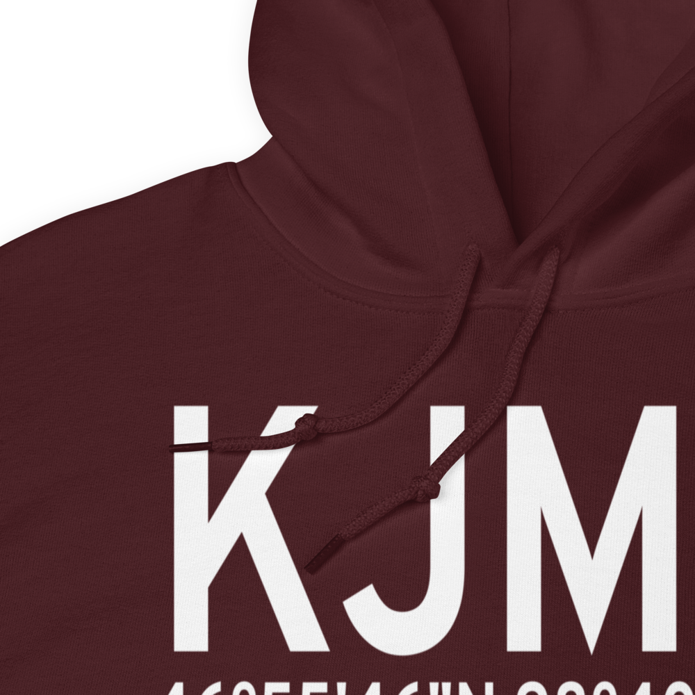 Jamestown Regional Airport (KJMS) ICAO Hoodie Sweatshirt 