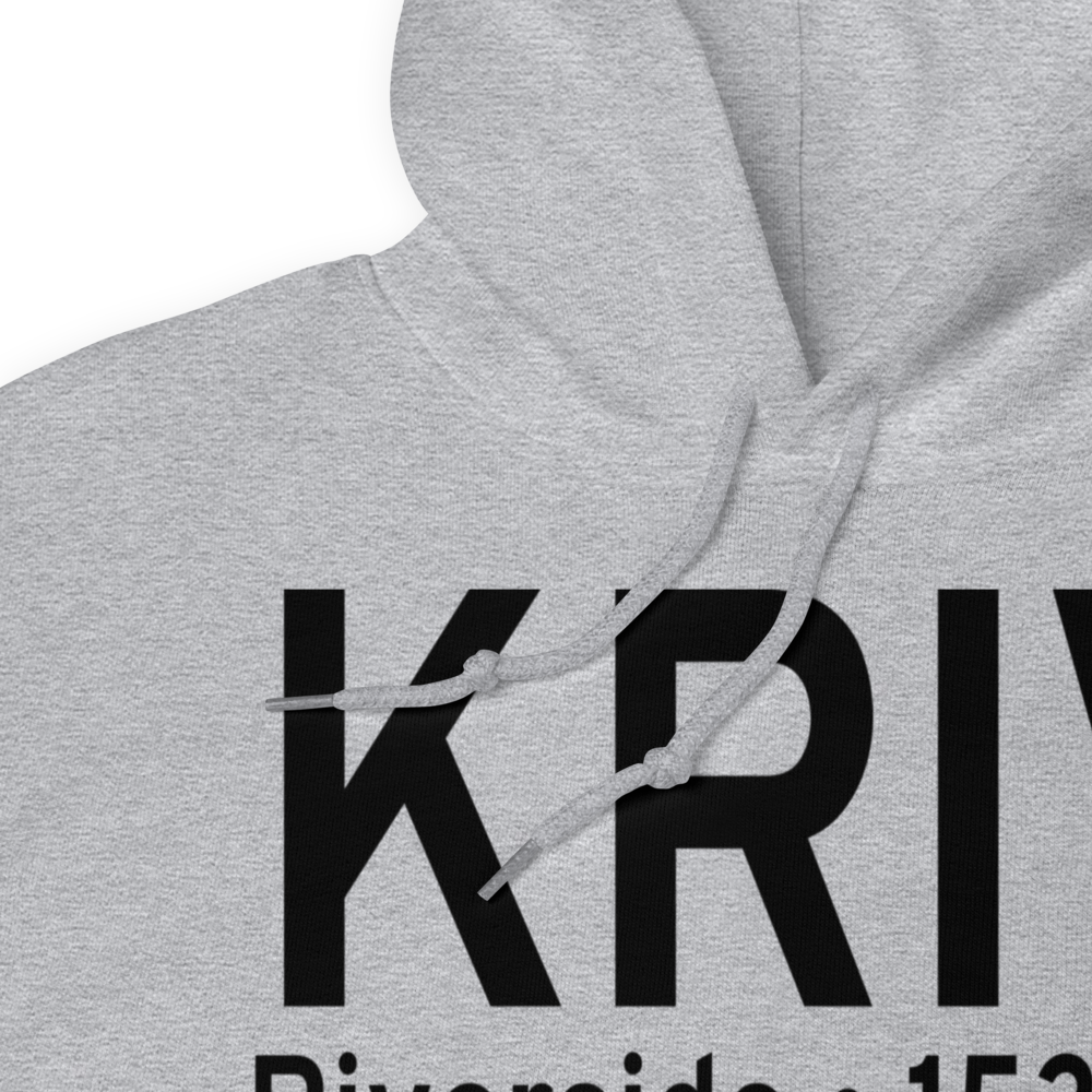 March ARB Airport (KRIV) ICAO Hoodie Sweatshirt 