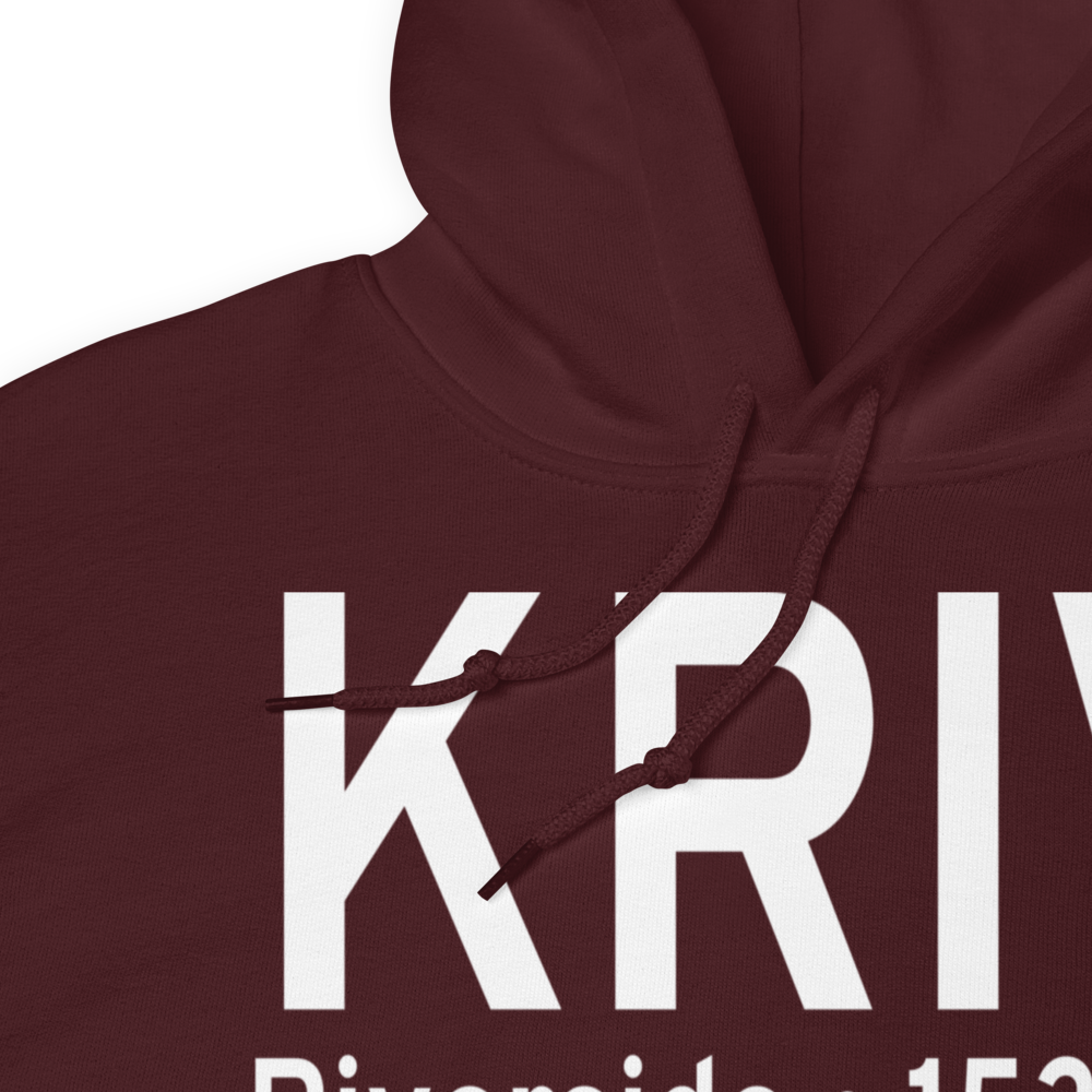 March ARB Airport (KRIV) ICAO Hoodie Sweatshirt 