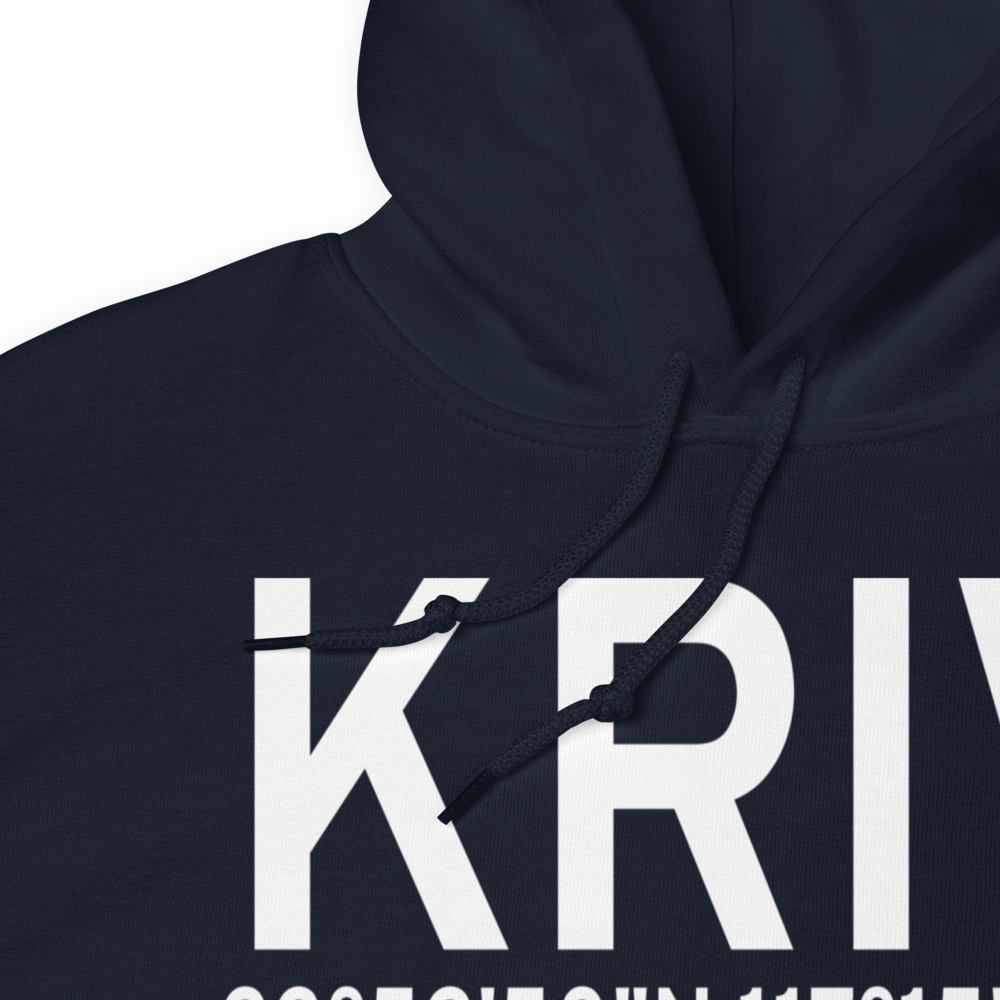 March ARB Airport (KRIV) ICAO Hoodie Sweatshirt 