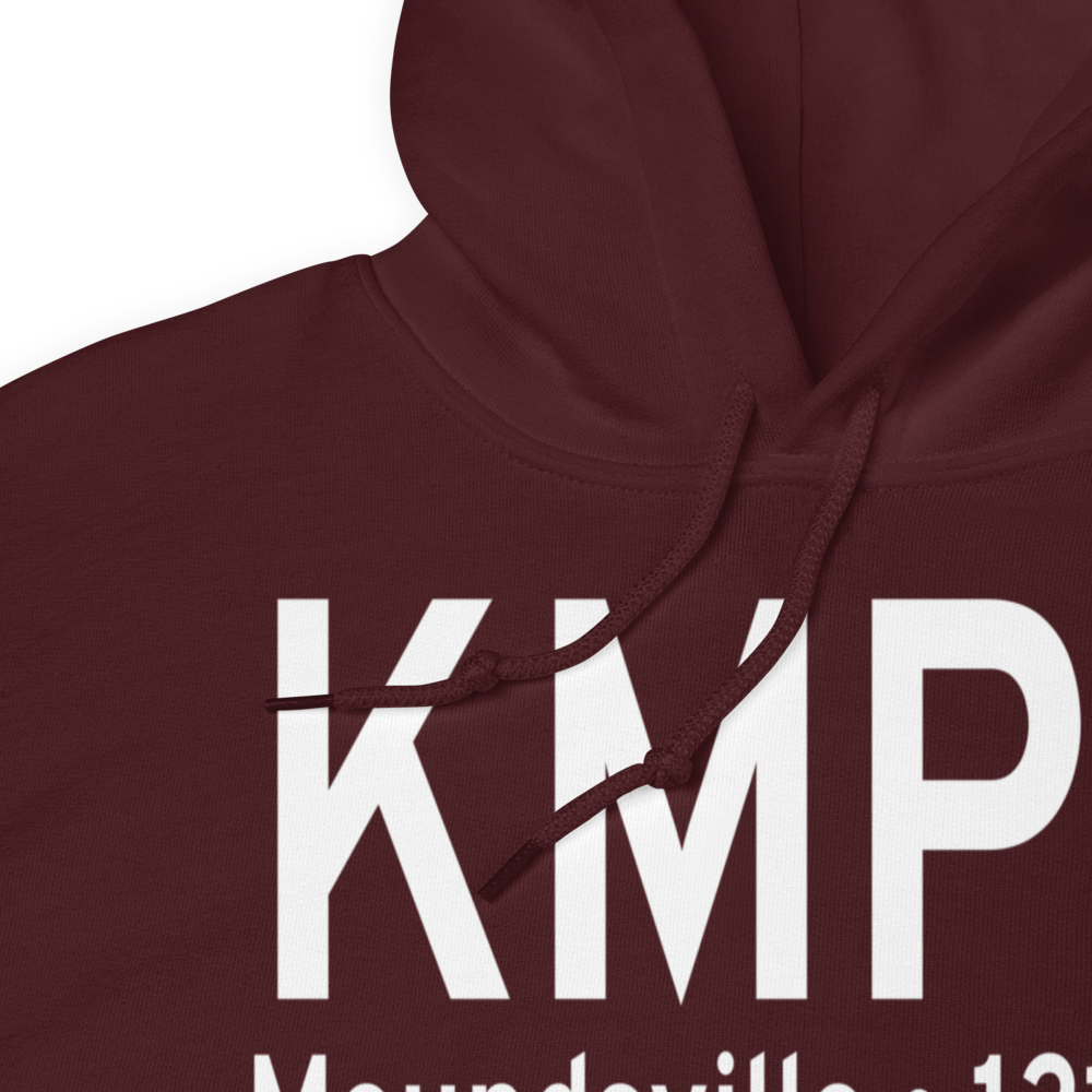 Marshall County Airport (KMPG) ICAO Hoodie Sweatshirt 
