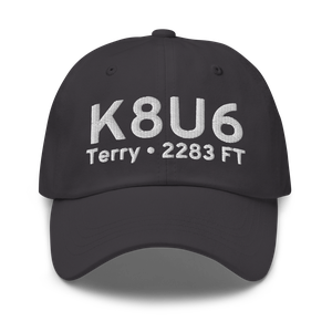 Terry Airport (K8U6) ICAO Hat