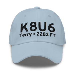 Terry Airport (K8U6) ICAO Hat