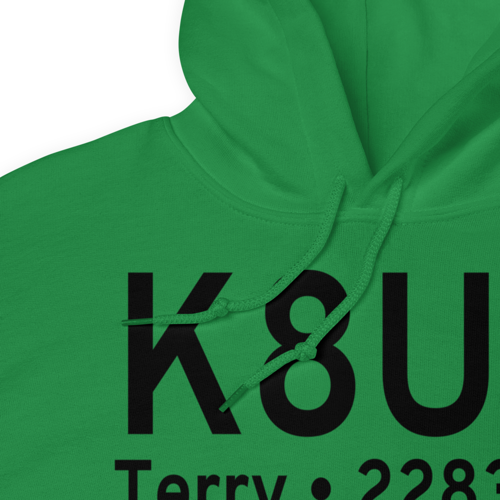 Terry Airport (K8U6) ICAO Hoodie Sweatshirt 