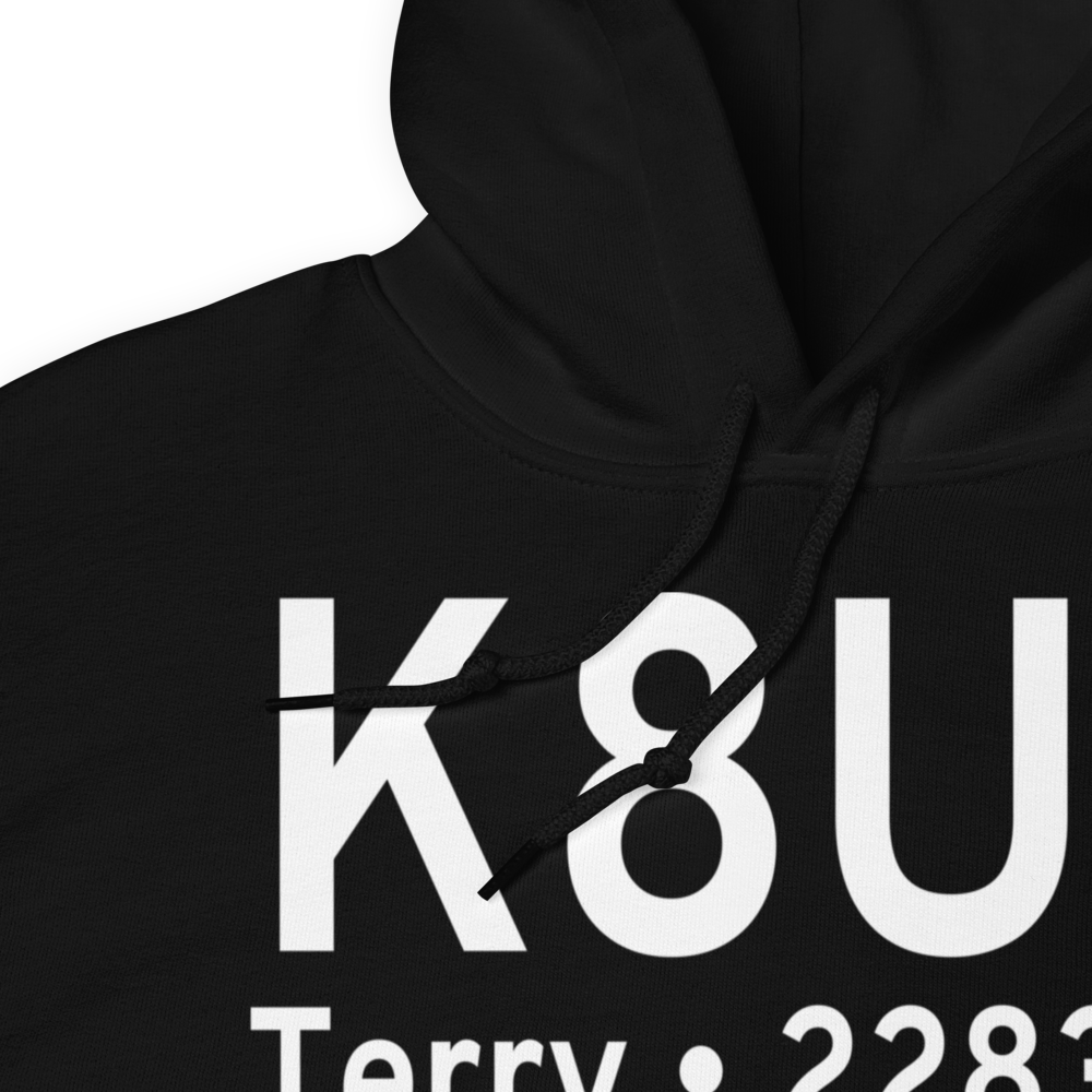 Terry Airport (K8U6) ICAO Hoodie Sweatshirt 