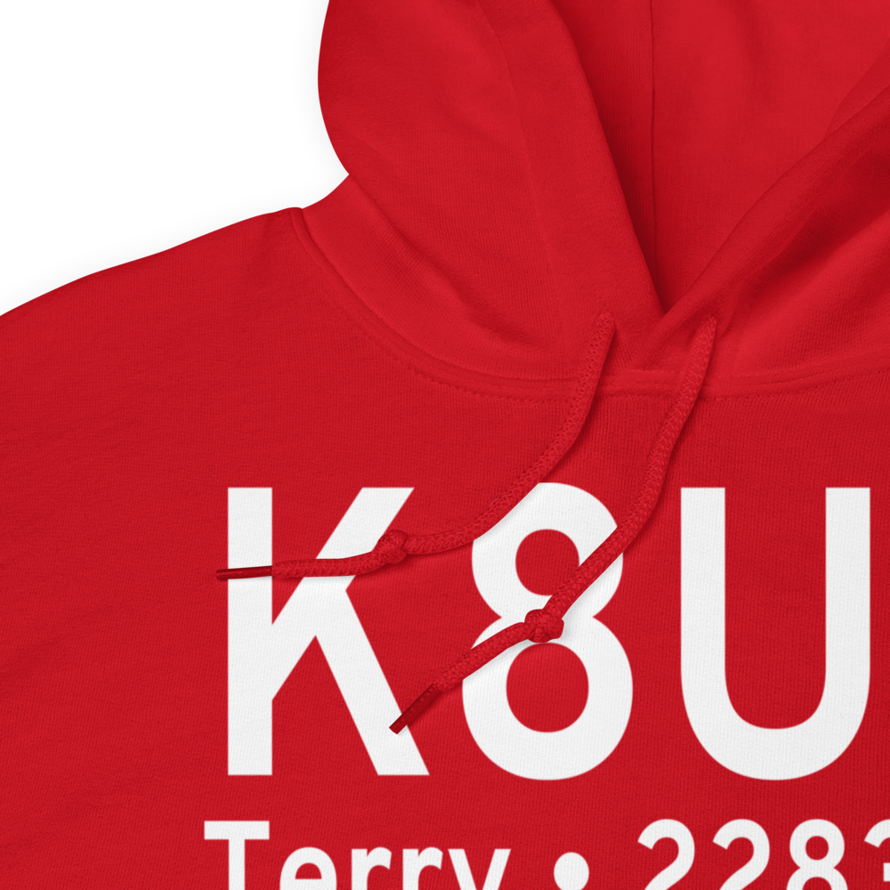 Terry Airport (K8U6) ICAO Hoodie Sweatshirt 