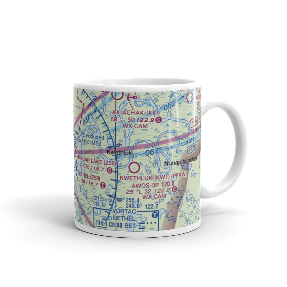 Hangar Lake Seaplane Base (Z58) VFR Sectional  Mug 