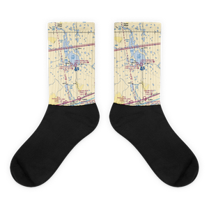 Lake Louise Airport (Z55) VFR Sectional Socks