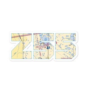 Lake Louise Airport (Z55) VFR Sectional Sticker