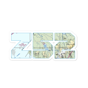 Johnsons Landing Airport (Z52) VFR Sectional Sticker