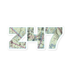 Engstrom Field (Z47) VFR Sectional Sticker
