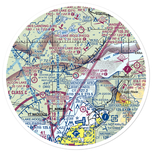 Goose Bay Airport (Z40) VFR Sectional Sticker (30 mile)