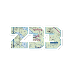 Aleknagik Seaplane Base (Z33) VFR Sectional Sticker