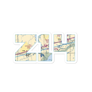 Tazlina Airport (Z14) VFR Sectional Sticker