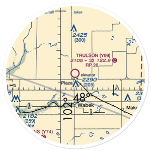 Trulson Field (Y99) VFR Sectional Sticker (20 mile)