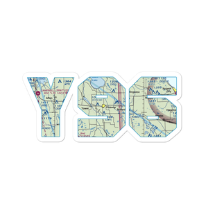 Leo E. Goetz County Airport (Y96) VFR Sectional Sticker