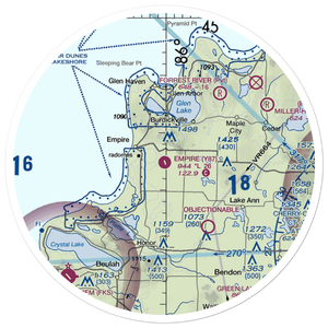 Empire Airport (Y87) VFR Sectional Sticker (30 mile)