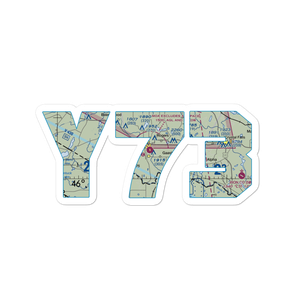 Stambaugh Airport (Y73) VFR Sectional Sticker