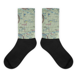 Bedford Municipal Airport (Y46) VFR Sectional Socks