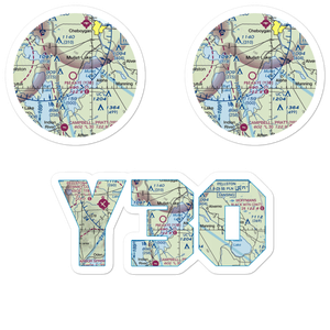 Pbeaaye Airport (Y30) VFR Sectional Sticker Pack