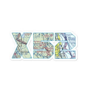 New Hibiscus Airpark (X52) VFR Sectional Sticker